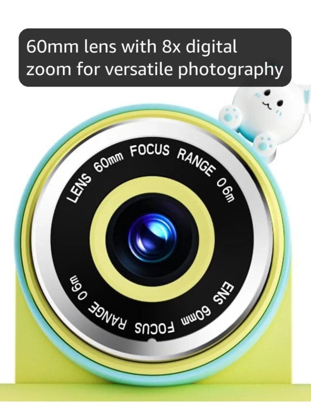 Kids Digital Camera Autofocus 1080P Vlogging Camera with 32GB SD & Tripod Stand